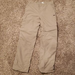 Men's Columbia convertible pants 34x32